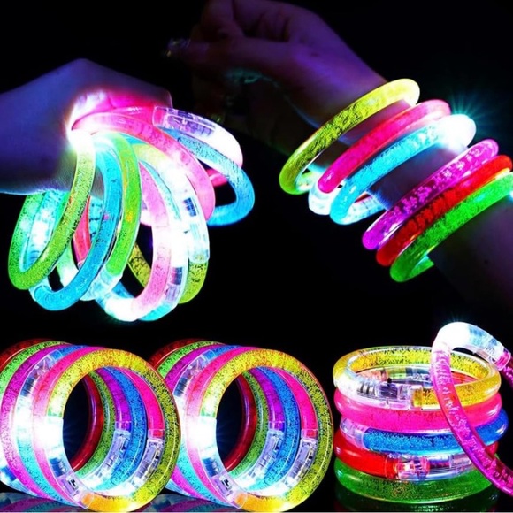 Other - LED Glow Party Bracelets - Multicolor 6 pieces in each bag NWT